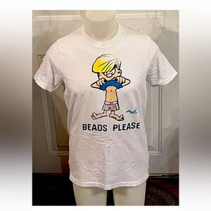 Hollister Men’s T-shirt “Beads Please” size L